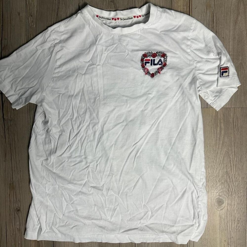 Fila Women's White T-shirt